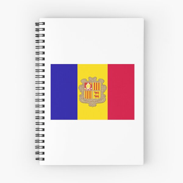 Item preview, Andorran Flag designed and sold by wickedcartoons.