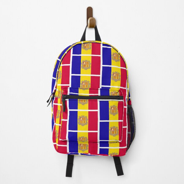 Item preview, Andorran Flag designed and sold by wickedcartoons.