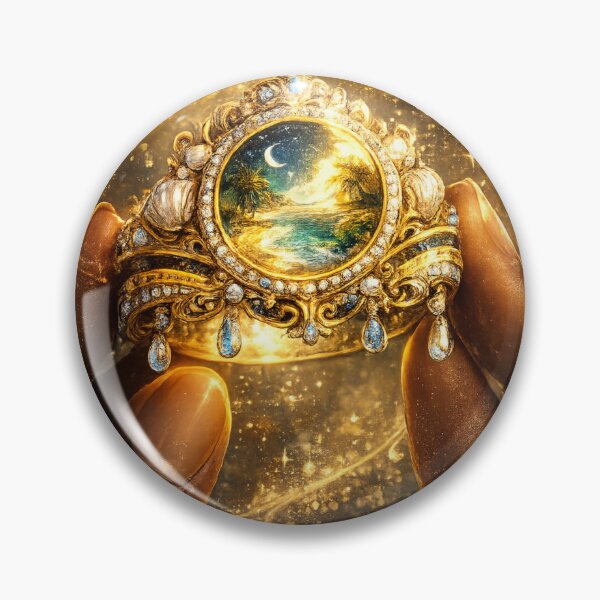 Item preview, Garifuna Ring | Magical Gold Fantasy Art designed and sold by ezsketch25.