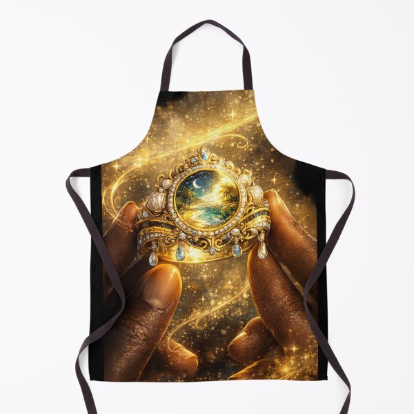 Item preview, Garifuna Ring | Magical Gold Fantasy Art designed and sold by ezsketch25.