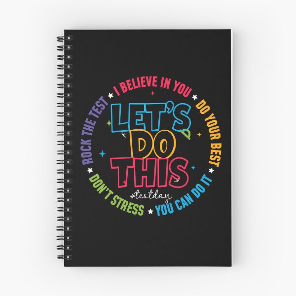 Item preview, Let’s Do This Test Day Motivational Student Design designed and sold by LashondaGreen89.