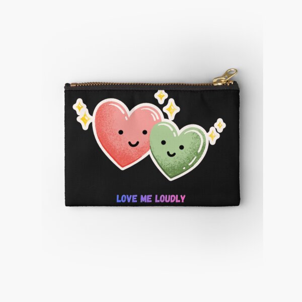 Item preview, Love Me Loudly Affirmation – Cute Kawaii Pastel Heart Design designed and sold by Homelife3.