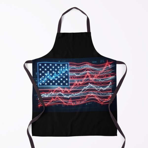 Item preview, graph flag usa  designed and sold by DesignerDrop.