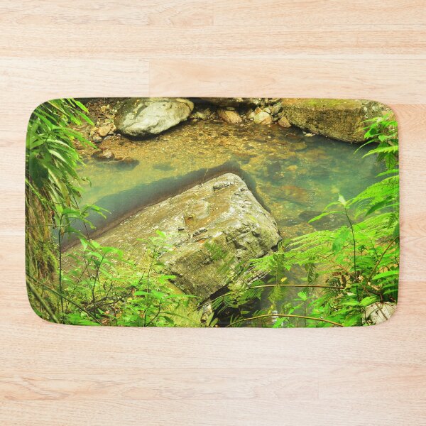Item preview, The most beautiful pond - El Yunque rainforest La Mina trail designed and sold by www.elyunqueprints.store.