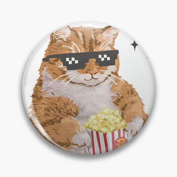 Item preview, Even Baddies Get Saddies Funny Cat Meme designed and sold by Achkalona.