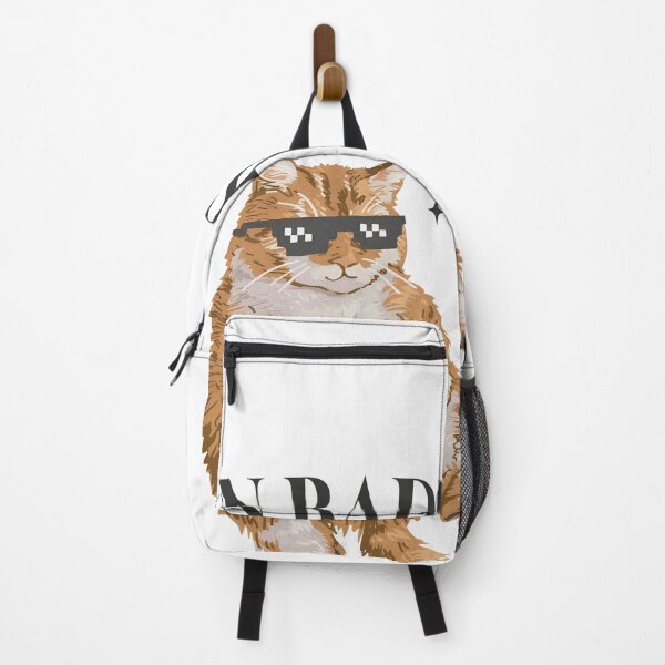 Item preview, Even Baddies Get Saddies Funny Cat Meme designed and sold by Achkalona.