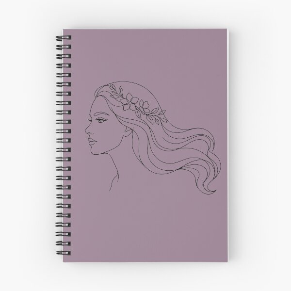 Item preview, Goddess Glow: Minimalist Fine Line Beauty Portrait designed and sold by NoraStudioArt.