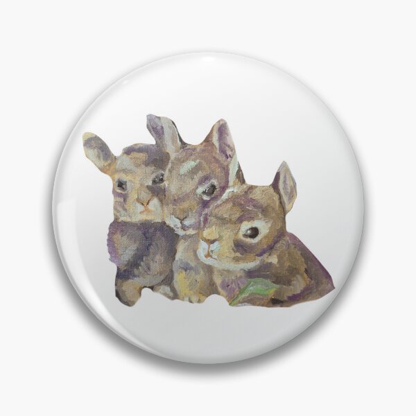 Item preview, 3 baby bunnies designed and sold by Clownoreos.