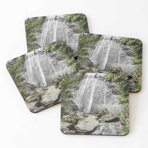 Item preview, La Coca waterfall in El Yunque PR  designed and sold by www.elyunqueprints.store.