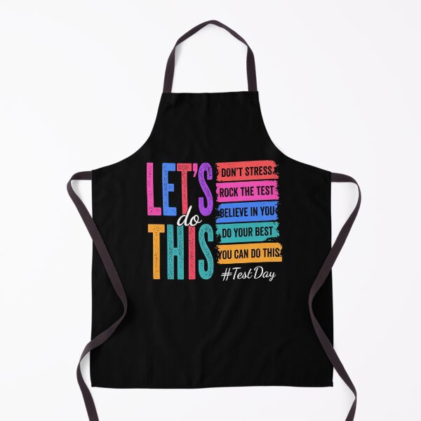 Item preview, Let’s Do This Test Day Motivational Quote Design designed and sold by LashondaGreen89.