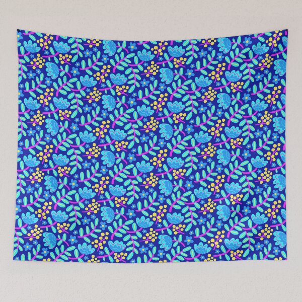 Item preview, Hand Drawn Flowers Colourful designed and sold by Red Moon Rising.