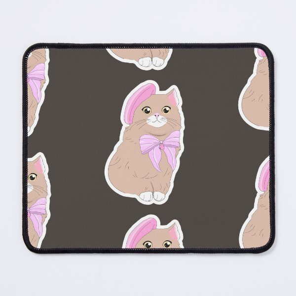 Item preview, beret cat with pink designed and sold by sara747.