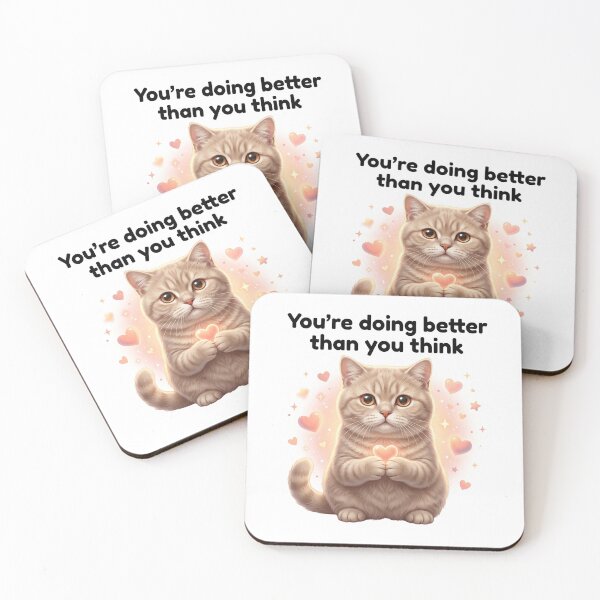 Item preview, Emotional Support Cat – Soft Reassurance Sticker designed and sold by wildbest.