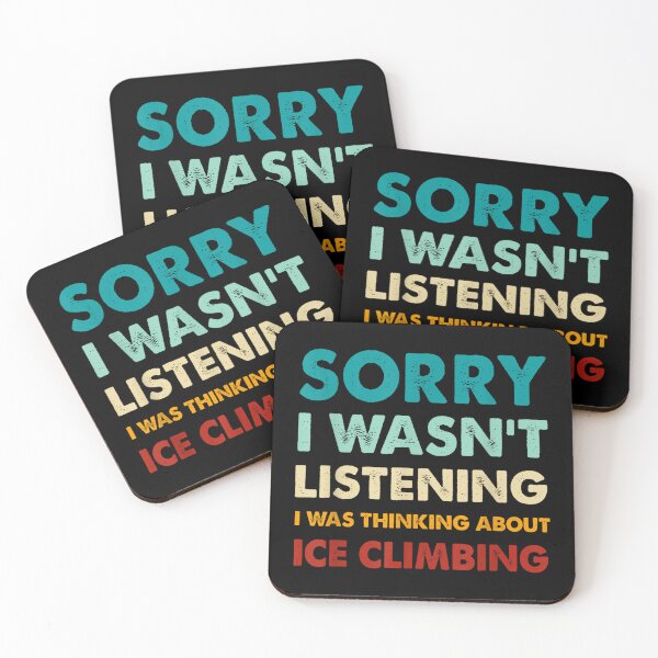 Item preview, Ice Climbing Funny designed and sold by goombi-creative.