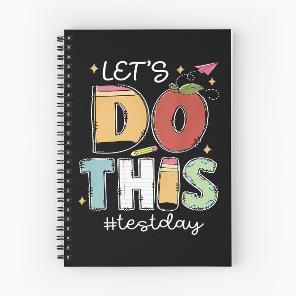 Item preview, Let’s Do This Test Day Cute School Design designed and sold by LashondaGreen89.