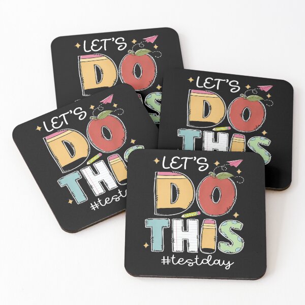 Item preview, Let’s Do This Test Day Cute School Design designed and sold by LashondaGreen89.