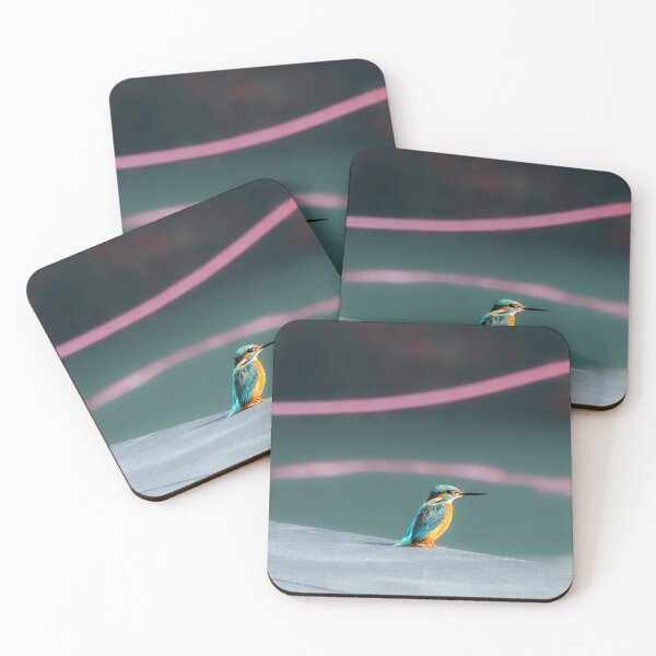 Item preview, Calm Kingfisher Bird by the Water – Colourful Wildlife Photography designed and sold by Dolpo.
