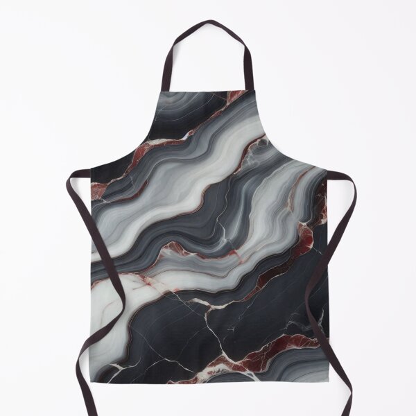 Item preview, Fluid Black Marble Wave Abstract Texture for Dark Aesthetic Design Lovers designed and sold by WildStroke.