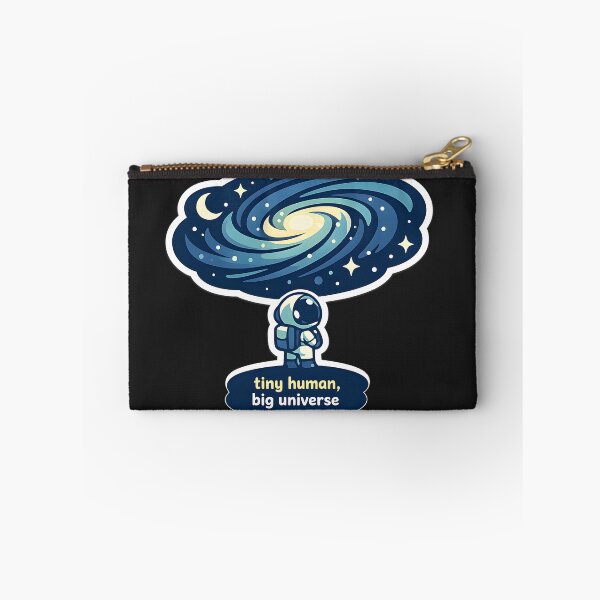 Item preview, "Tiny Human, Big Universe" | Aesthetic Astronaut & Cosmic Wonder Art designed and sold by Naviora.