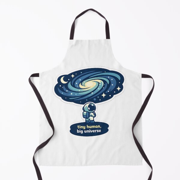 Item preview, "Tiny Human, Big Universe" | Aesthetic Astronaut & Cosmic Wonder Art designed and sold by Naviora.