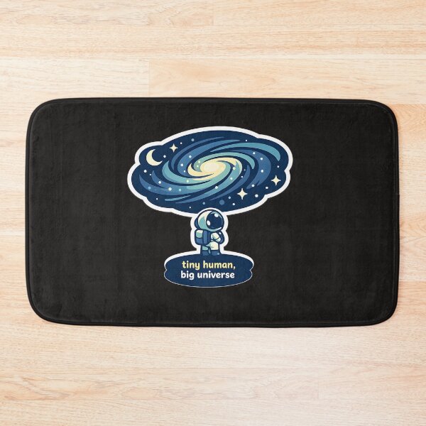 Item preview, "Tiny Human, Big Universe" | Aesthetic Astronaut & Cosmic Wonder Art designed and sold by Naviora.