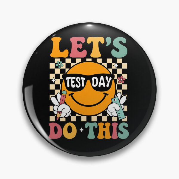 Item preview, Let’s Do This Test Day Smiley Teacher Design designed and sold by LashondaGreen89.