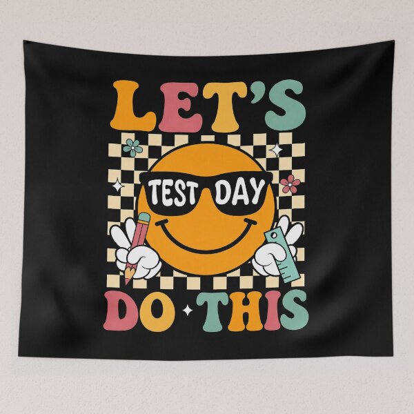 Item preview, Let’s Do This Test Day Smiley Teacher Design designed and sold by LashondaGreen89.