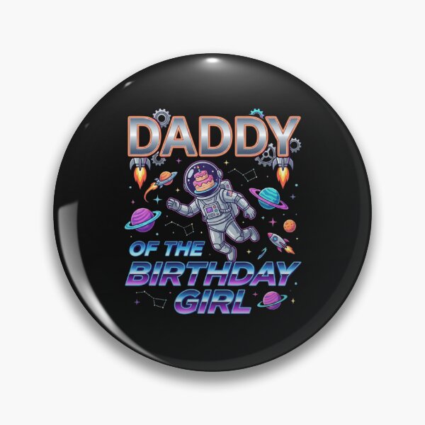 Item preview, Daddy of the Birthday Girl Space Adventure designed and sold by cassidyu.