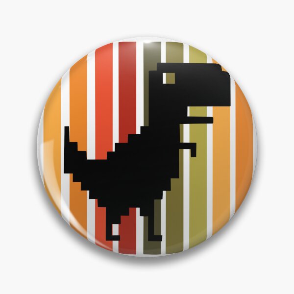Item preview, Out of service cyber pixelated dino  designed and sold by RavenAMarie .