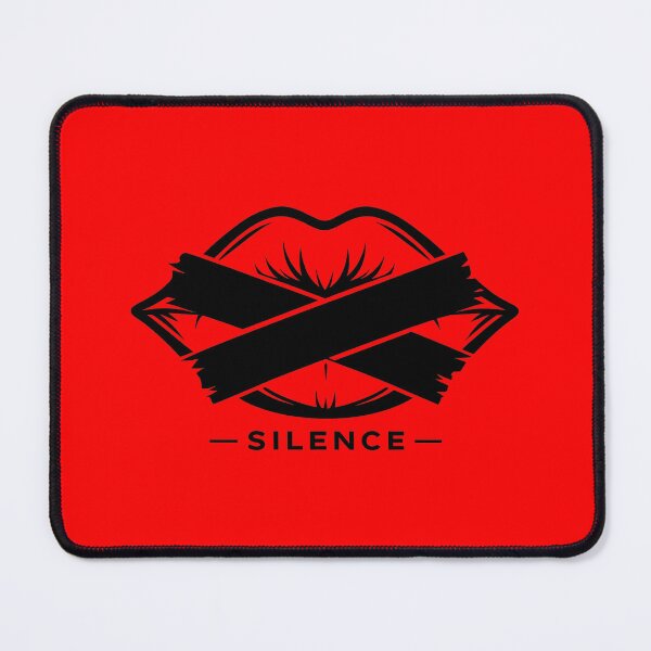 Item preview, Silence — Lips Taped Shut designed and sold by DreamMachine69.