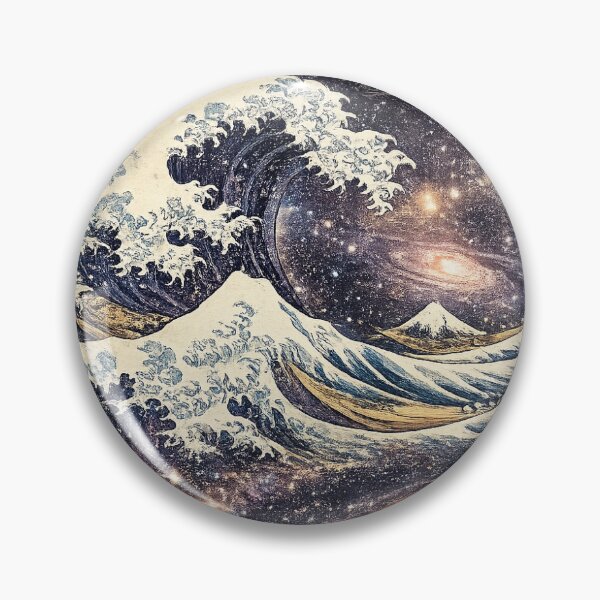 Item preview, Galactic Great Wave designed and sold by #kingMAMECRAFT.