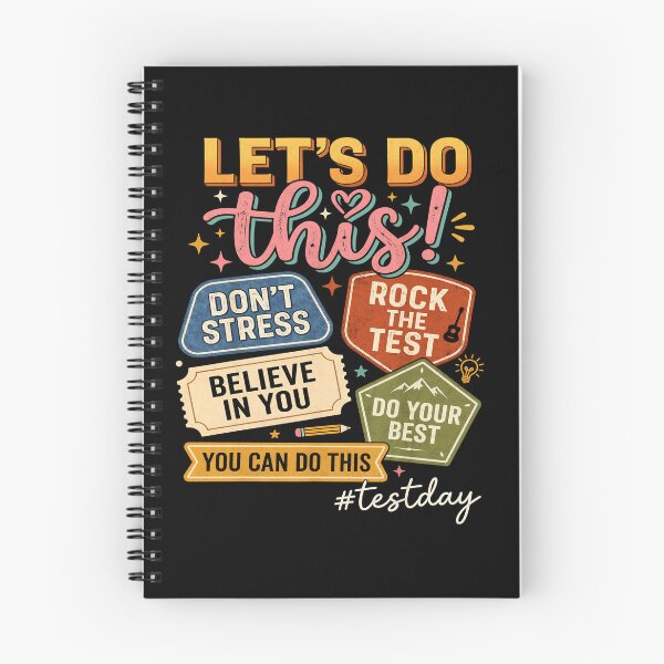 Item preview, Let’s Do This Test Day Vintage Motivational Design designed and sold by LashondaGreen89.