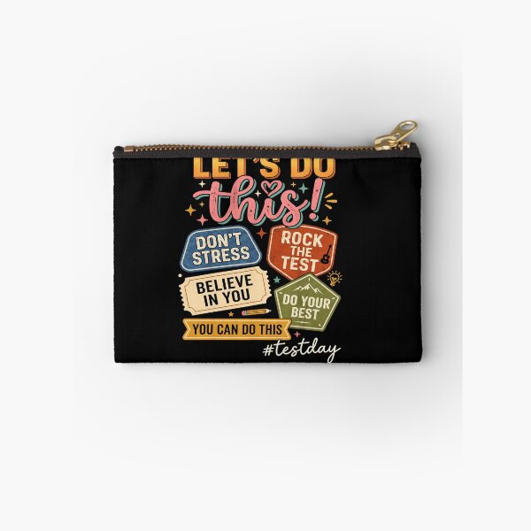 Item preview, Let’s Do This Test Day Vintage Motivational Design designed and sold by LashondaGreen89.