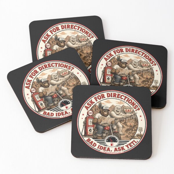 Item preview, Ask for Directions? Bad Idea. Ask Yeti – Bigfoot & Yeti Funny designed and sold by Bigfoot Fuel Co.