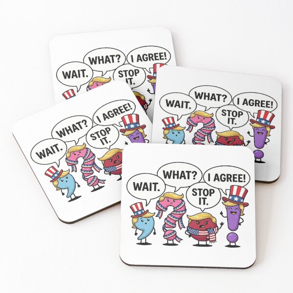 Item preview, Funny Punctuation Trump Humor Cartoon Political Satire designed and sold by chattsuede.