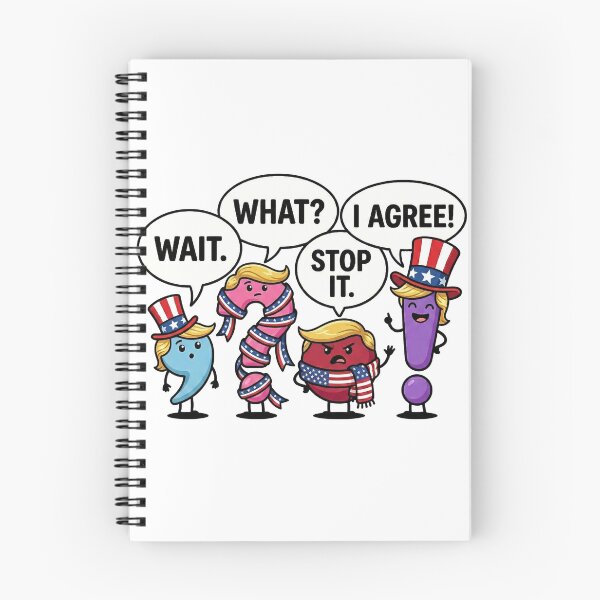 Item preview, Funny Punctuation Trump Humor Cartoon Political Satire designed and sold by chattsuede.