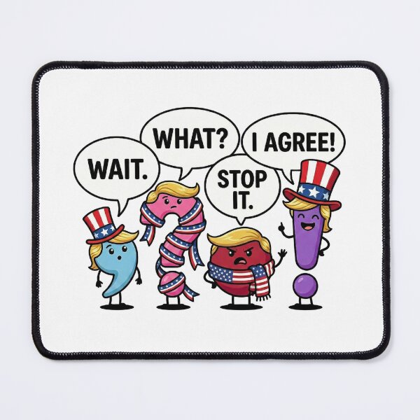 Item preview, Funny Punctuation Trump Humor Cartoon Political Satire designed and sold by chattsuede.