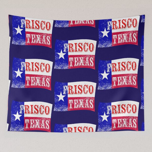 Item preview, Frisco Texas Flag designed and sold by Normbot2000.