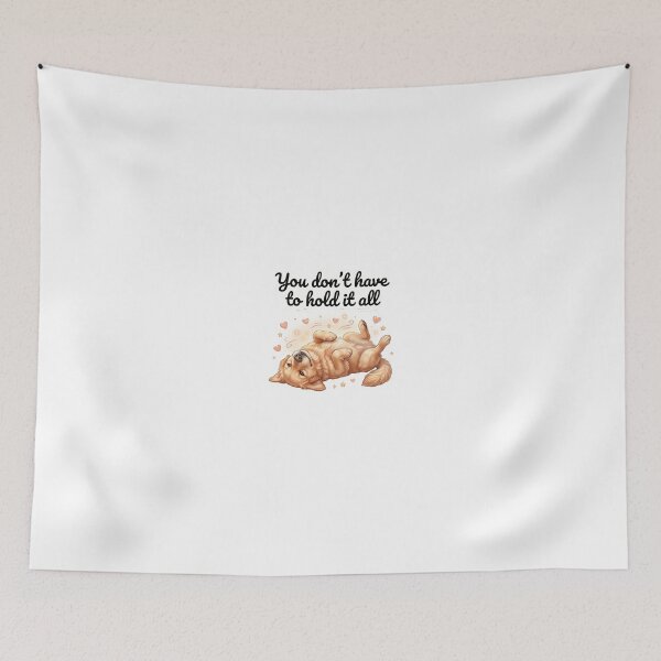Item preview, Let It Go Dog – Emotional Support Sticker designed and sold by wildbest.