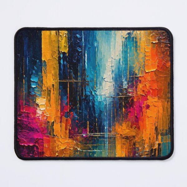Item preview, abstract urban energy in colors designed and sold by RawEdgeStudios.