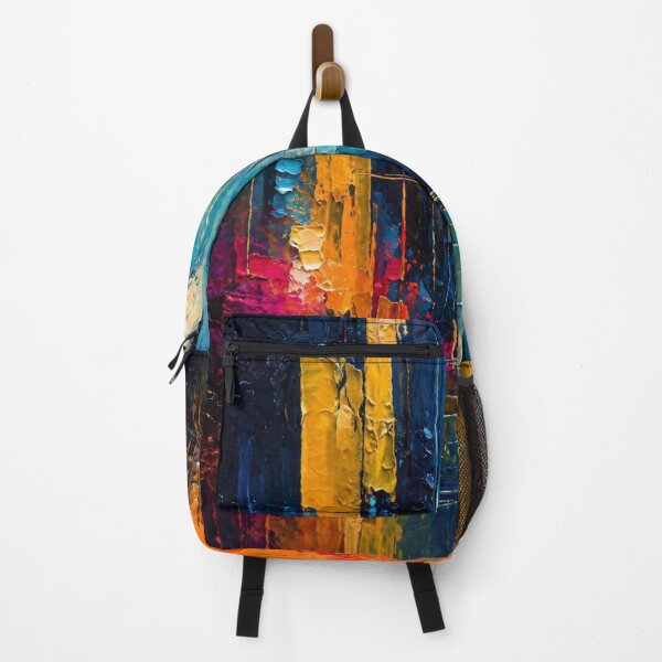 Item preview, abstract urban energy in colors designed and sold by RawEdgeStudios.