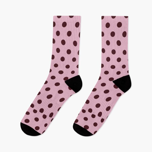 Item preview, Pink and Brown Polka Dots designed and sold by Stickr.wld.