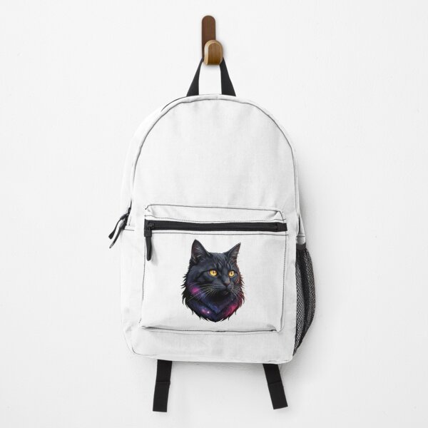 Item preview, Celestial Black Cat in Galaxy Gaze designed and sold by chattsuede.