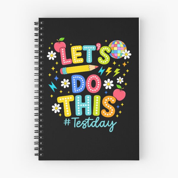 Item preview, Let’s Do This Test Day Colorful School Design designed and sold by LashondaGreen89.