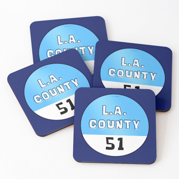 Item preview, L.A. County 51 Retro designed and sold by Normbot2000.