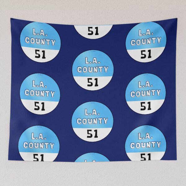 Item preview, L.A. County 51 Retro designed and sold by Normbot2000.