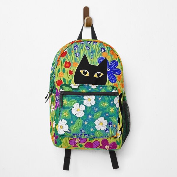 Item preview, Klimt Cat in Flower Garden designed and sold by Vicky Brago-Mitchell®.