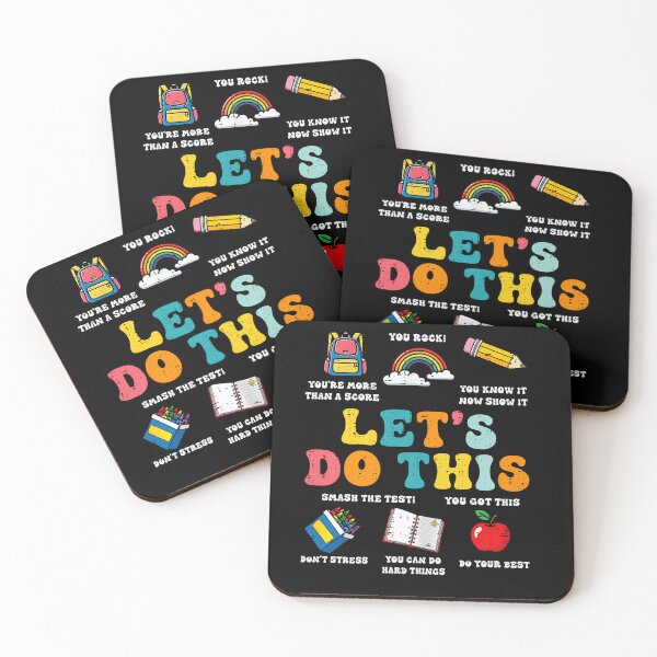 Item preview, Let’s Do This Test Day Motivational School Design designed and sold by LashondaGreen89.