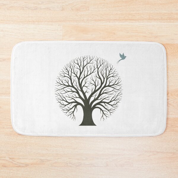 Item preview, Minimalist Tree Bird Silhouette Minimalist Vector Art Nature designed and sold by chattsuede.