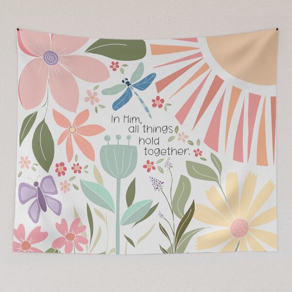 Item preview, In Him, All Things Hold Together - Col. 1:17 designed and sold by Willow & Grace Designs.